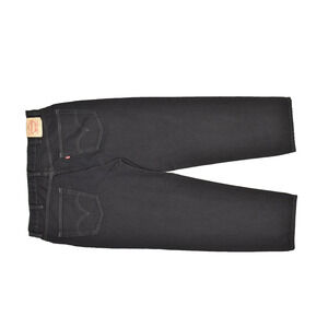Levi's 550 Relaxed Fit Men's Black Denim Jeans Regular Size 42x30 100% Cotton